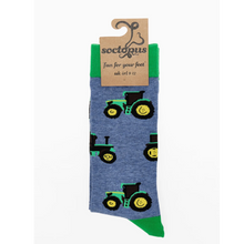 Load image into Gallery viewer, Farming Socks - Green Machine
