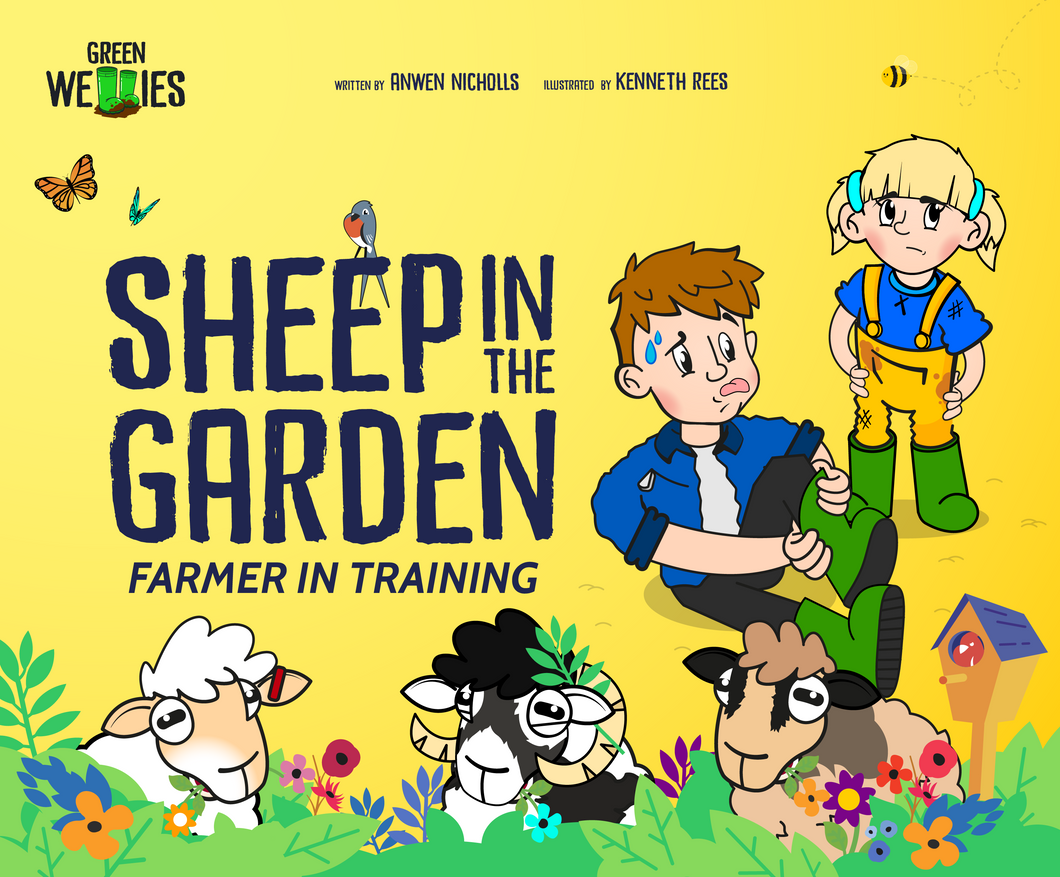 Sheep in the Garden